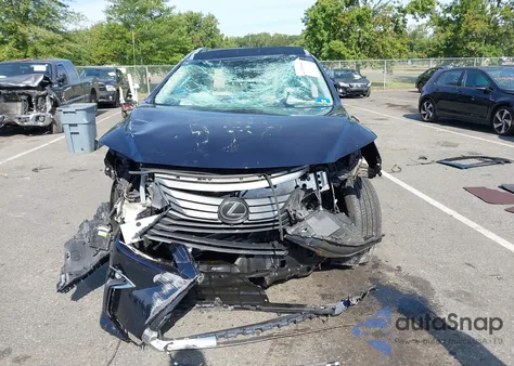 2016 Lexus Rx 350 z USA, uszkodzony, nr VIN 2T2BZMCAXGC036185